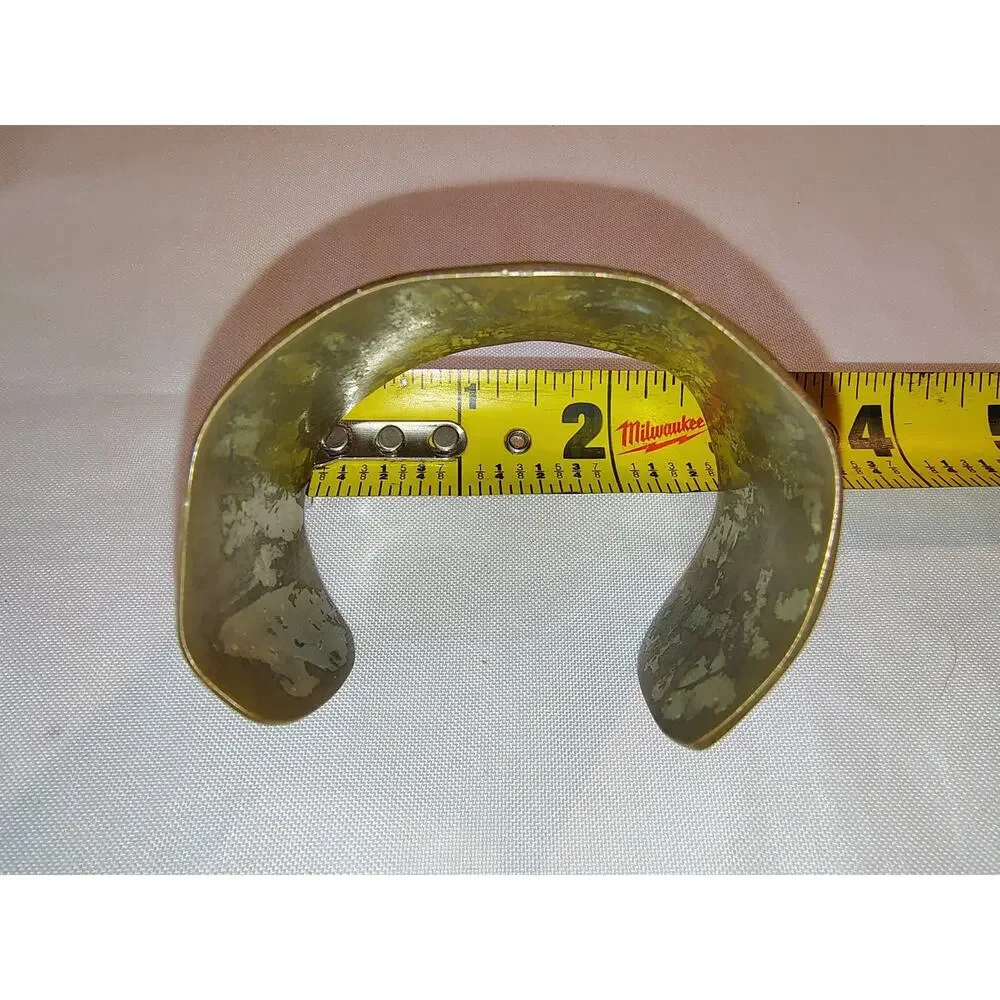 Vintage Hammered Copper 1 3/4